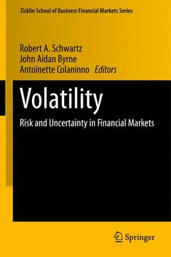 Couverture de l’ouvrage Volatility