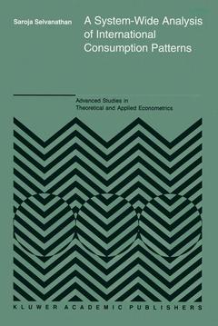 Couverture de l’ouvrage A System-Wide Analysis of International Consumption Patterns