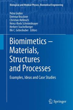Couverture de l’ouvrage Biomimetics -- Materials, Structures and Processes