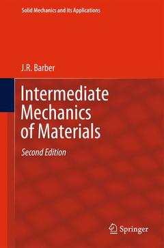 Couverture de l’ouvrage Intermediate Mechanics of Materials