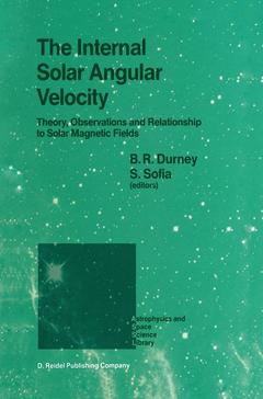 Couverture de l’ouvrage The Internal Solar Angular Velocity