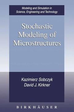 Couverture de l’ouvrage Stochastic Modeling of Microstructures