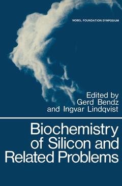 Couverture de l’ouvrage Biochemistry of Silicon and Related Problems