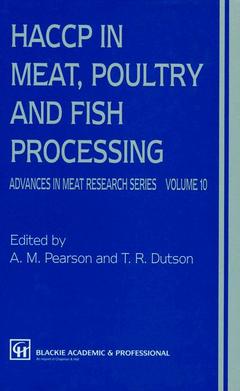 Couverture de l’ouvrage HACCP in Meat, Poultry, and Fish Processing