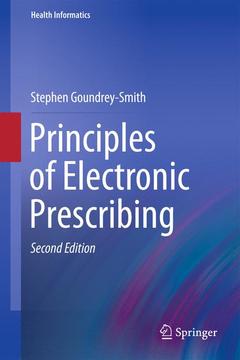 Couverture de l’ouvrage Principles of Electronic Prescribing