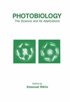 Cover of the book Photobiology