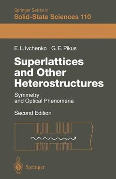 Couverture de l’ouvrage Superlattices and Other Heterostructures