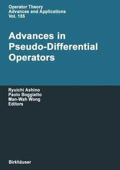 Couverture de l’ouvrage Advances in Pseudo-Differential Operators