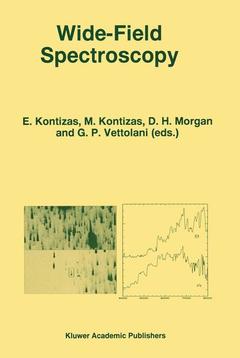 Couverture de l’ouvrage Wide-Field Spectroscopy