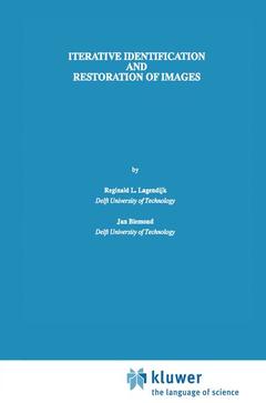 Couverture de l’ouvrage Iterative Identification and Restoration of Images