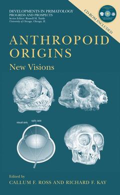Couverture de l’ouvrage Anthropoid Origins