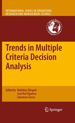 Couverture de l’ouvrage Trends in Multiple Criteria Decision Analysis