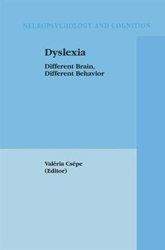 Cover of the book Dyslexia
