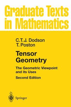 Couverture de l’ouvrage Tensor Geometry