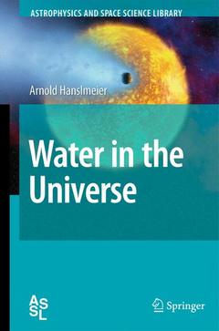 Couverture de l’ouvrage Water in the Universe