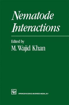 Cover of the book Nematode Interactions