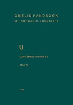 Cover of the book U Uranium