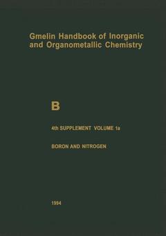 Cover of the book B Boron Compounds