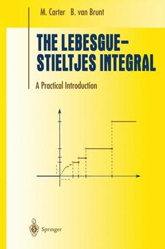 Cover of the book The Lebesgue-Stieltjes Integral