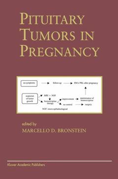 Couverture de l’ouvrage Pituitary Tumors in Pregnancy