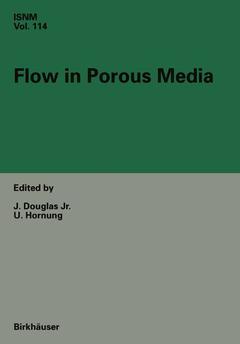 Couverture de l’ouvrage Flow in Porous Media