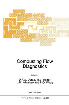Couverture de l’ouvrage Combustings Flow Diagnostics