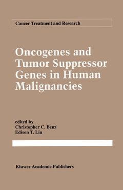 Couverture de l’ouvrage Oncogenes and Tumor Suppressor Genes in Human Malignancies