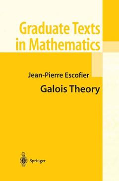 Couverture de l’ouvrage Galois Theory