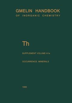 Couverture de l’ouvrage Th Thorium