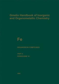 Couverture de l’ouvrage Fe Organoiron Compounds