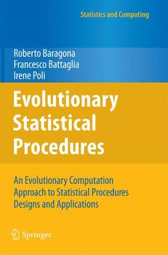 Couverture de l’ouvrage Evolutionary Statistical Procedures