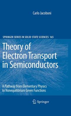 Couverture de l’ouvrage Theory of Electron Transport in Semiconductors