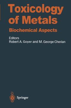 Couverture de l’ouvrage Toxicology of Metals