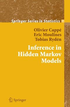 Couverture de l’ouvrage Inference in Hidden Markov Models