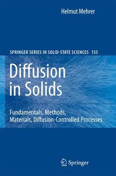 Couverture de l’ouvrage Diffusion in Solids