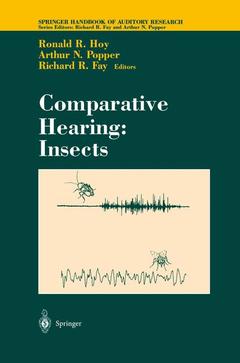 Cover of the book Comparative Hearing: Insects