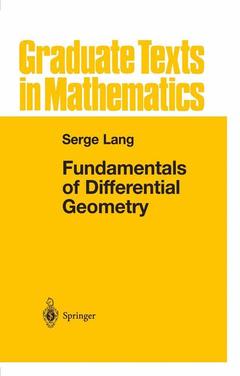 Couverture de l’ouvrage Fundamentals of Differential Geometry