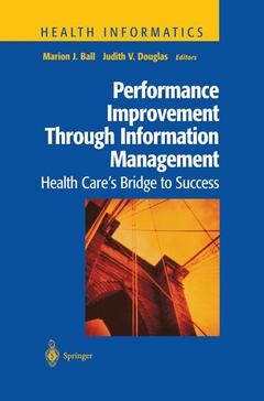 Couverture de l’ouvrage Performance Improvement Through Information Management