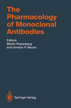 Couverture de l’ouvrage The Pharmacology of Monoclonal Antibodies