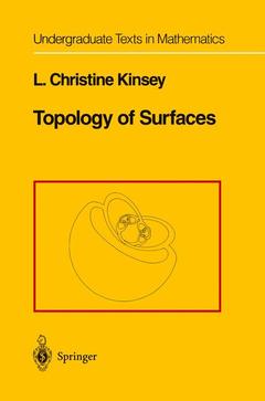 Couverture de l’ouvrage Topology of Surfaces