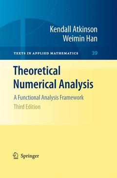 Couverture de l’ouvrage Theoretical Numerical Analysis
