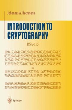 Couverture de l’ouvrage Introduction to Cryptography