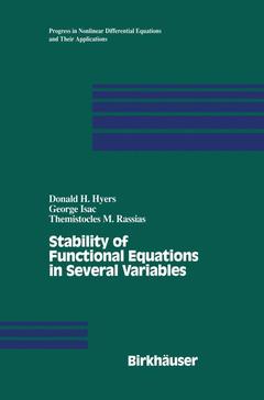 Couverture de l’ouvrage Stability of Functional Equations in Several Variables