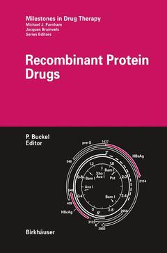 Couverture de l’ouvrage Recombinant Protein Drugs