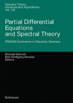 Couverture de l’ouvrage Partial Differential Equations and Spectral Theory