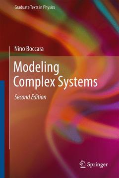 Couverture de l’ouvrage Modeling Complex Systems