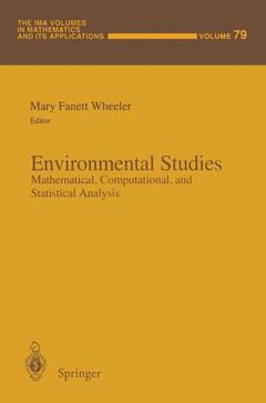 Couverture de l’ouvrage Environmental Studies