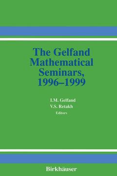 Cover of the book The Gelfand Mathematical Seminars, 1996–1999