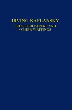 Cover of the book Selected Papers and Other Writings