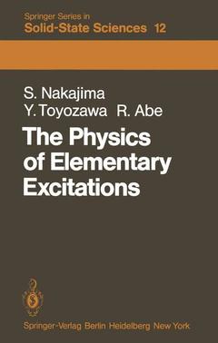 Couverture de l’ouvrage The Physics of Elementary Excitations